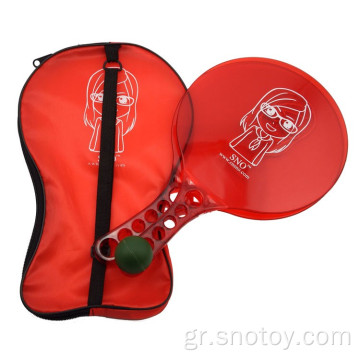 Ningbo Sno Fashion Sports Racket Πλαστική παραλία τένις ρακέτες με μπάλα